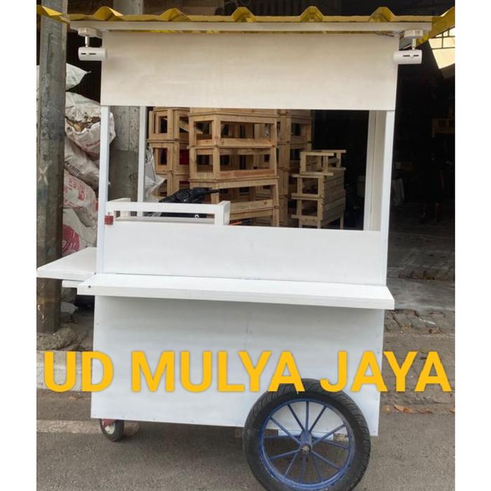 GEROBAK ES TEH SOLO/BOTH BESI/BOOTH SEMI CONTAINER