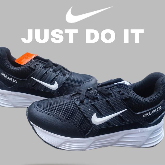 Sepatu New Nike Grade Original Unisex Hitam Sepatu Sekolah SD SMP SMA