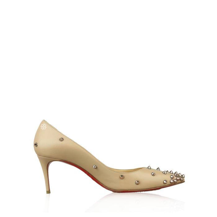 Louboutin Spike Patent Red Sole Pump