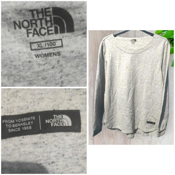 Crewneck Sweater Second Branded The North Face Women gray M