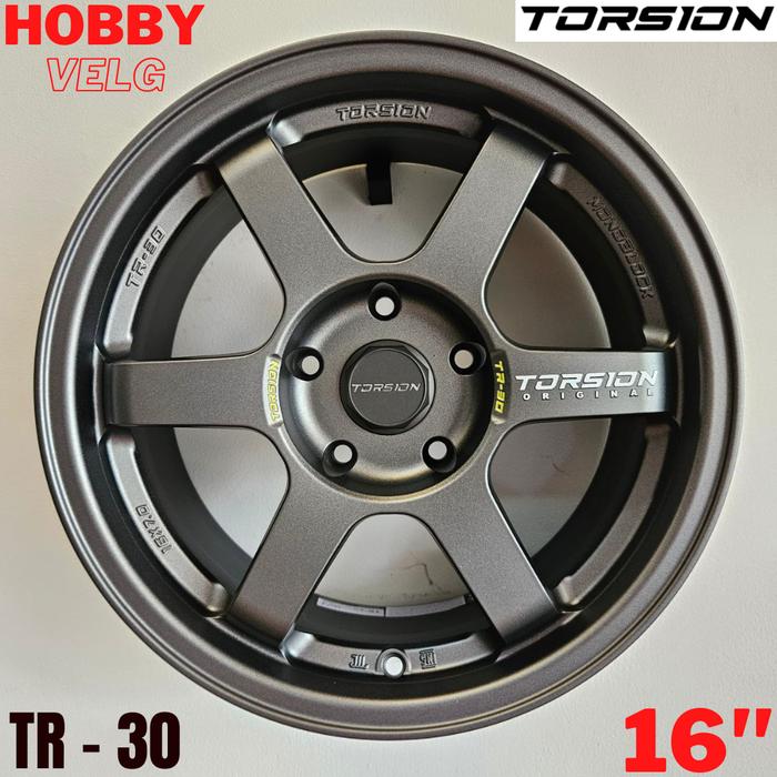 VELG MOBIL ORIGINAL TORSION TR30 R16 x 7 5H 114,3 ET 38 MATT GRAPHITE