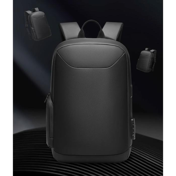 BANGE Tas Ransel Laptop Anti Maling Theft USB Charging With Pin 3Digit