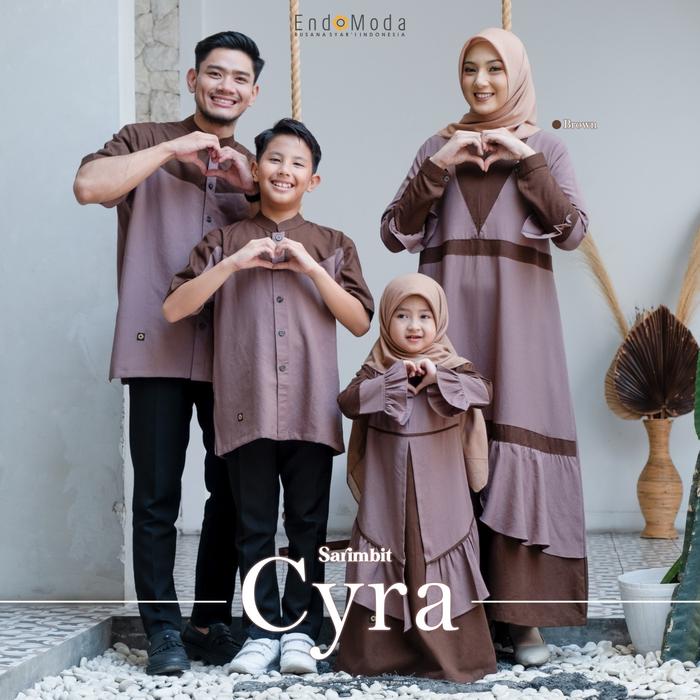 SARIMBIT ENDOMODA CYRA BROWN