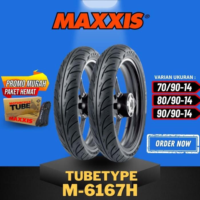 85 [READY COD] MAXXIS NON TUBLES M6167H / M 6167 H BAN MAXXIS