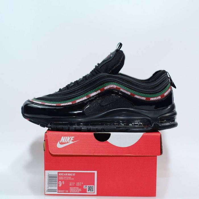 SEPATU NIKE AIRMAX 97 UNDEFEATED BLACK ORIGINAL BNIB