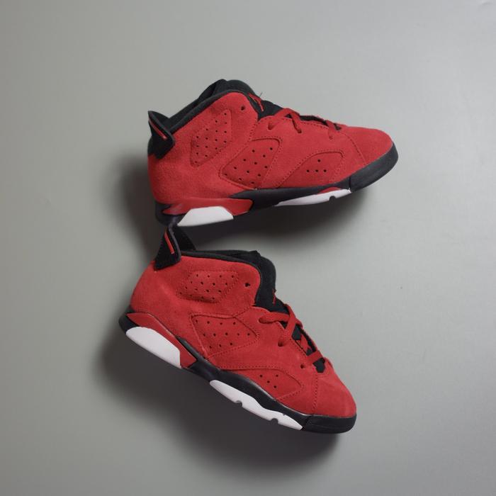 Sepatu Basket sneaker anak original AJ6 kids toddler "Toro Bravo"