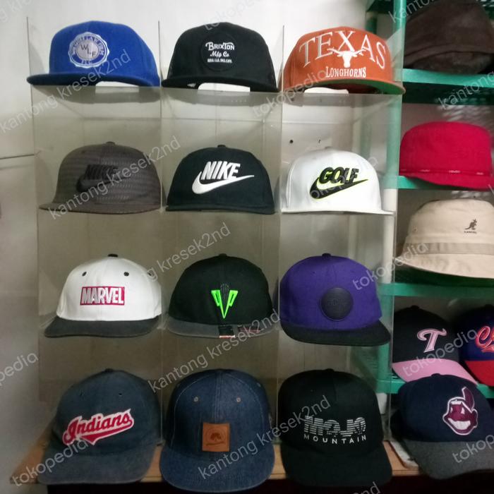 Topi Snapback Second Original Branded/Topi Snapback/Topi Second/Topi
