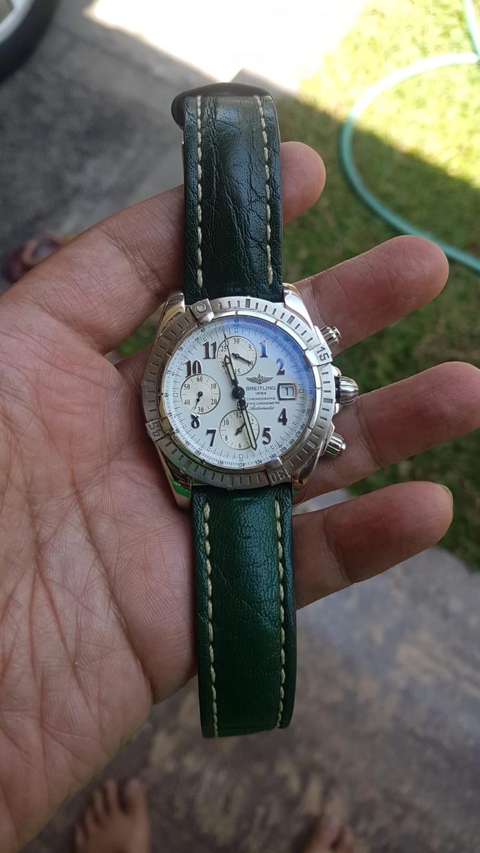 jam tangan breitling 1884 original automatic a13356