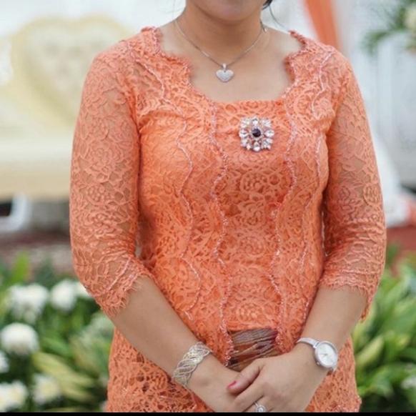 kebaya kartini brokat Semiprancis Payet Jepang