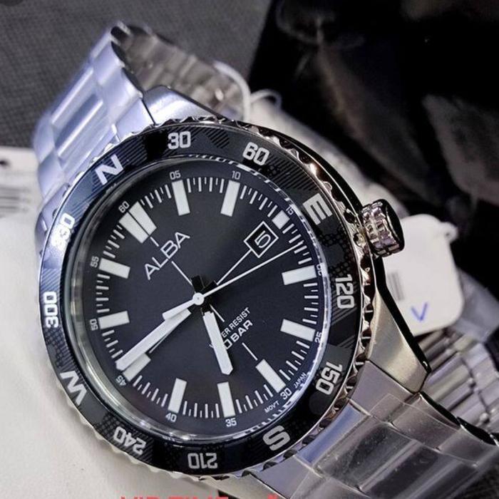 Alba AS9Q11#AS9Q11#AS9Q11X1#Alba AS9Q11X1#jam tangan pria Alba as9q11
