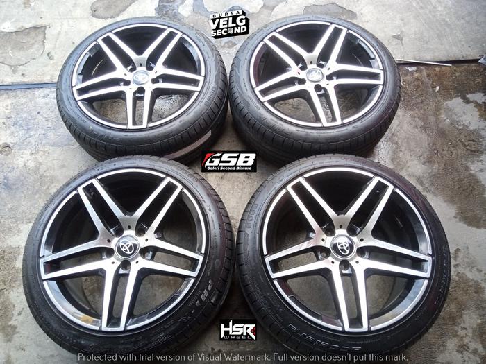 Ready Stok velg seken modelROTHENBURG(HSR) R18 + ban 235 45 r18/