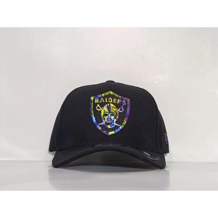 Topi Baseball Original Import Logo Raider Rainbow Terbaru