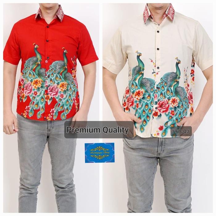 kemeja batik pria imlek/batik imlek/batik sincia/baju imlek