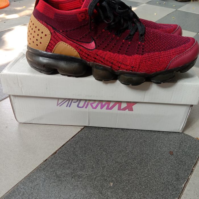 Sepatu Nike Vapormax red,baru buka dus, blm d pakai size 41