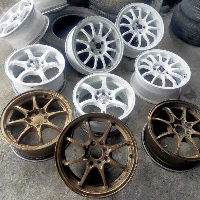 velg racing mobil second ce28 ssr type f advan rg2 velg bekas mobil