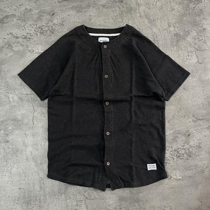 NORSE PROJECT Lasse Mesh Melange Shirt - Grey