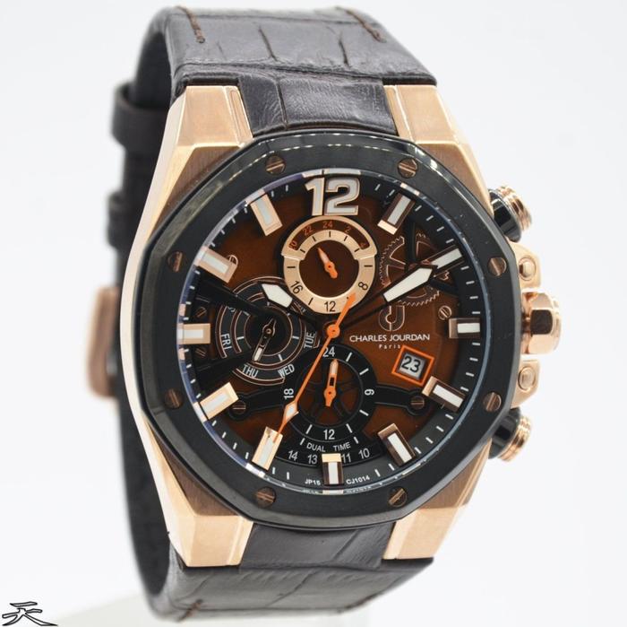 Jam Tangan Pria Charles Jourdan CJ1014-1545C Original