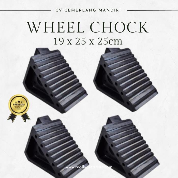 Wheel Chock  19 x 25 x 25cm