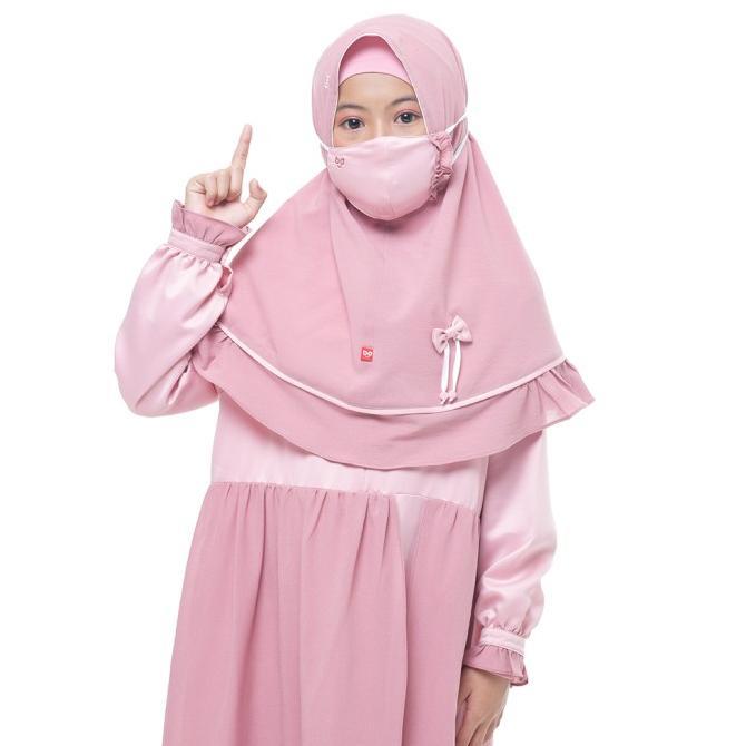 Baju Muslim Setelan Rabbani Baju Gamis Anak Perempuan Batuta Khimar