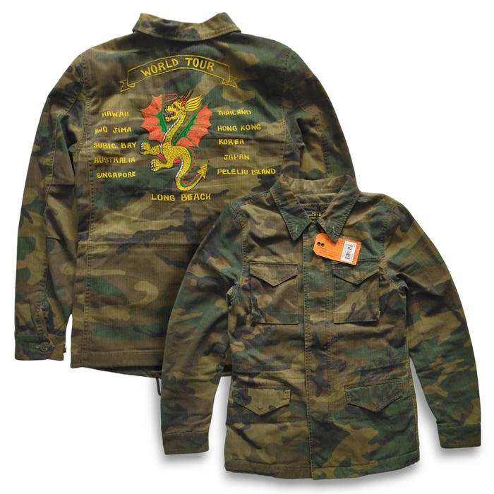 Alpha Industries Dragon Tour Embroidered Field Jacket (m65 m43 bomber)