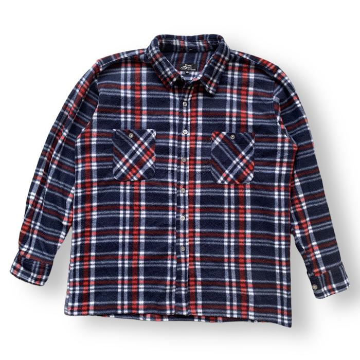 Kemeja Flannel wind face outdoor