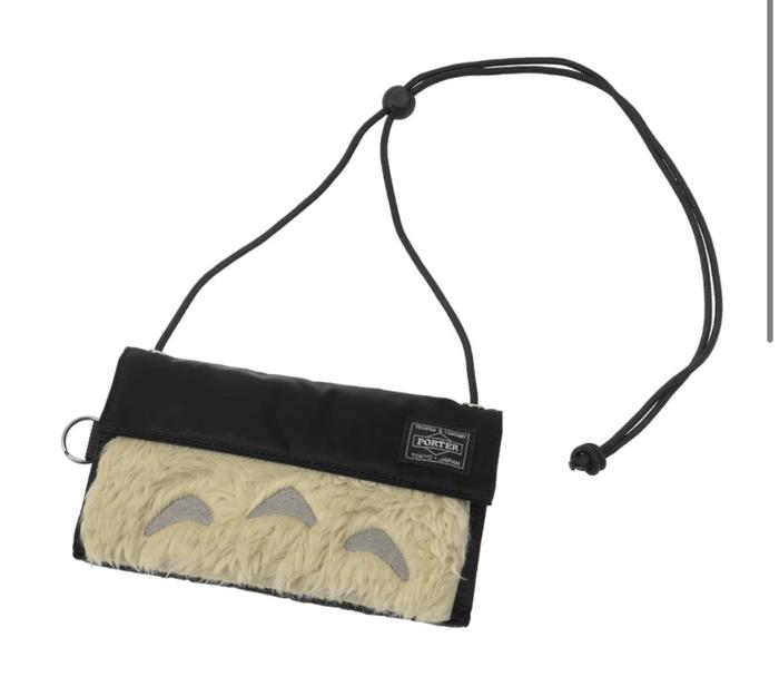 Porter x Totoro 2 Way Long Wallet Tas Selempang Dompet Bag Yoshida Kaban Japan