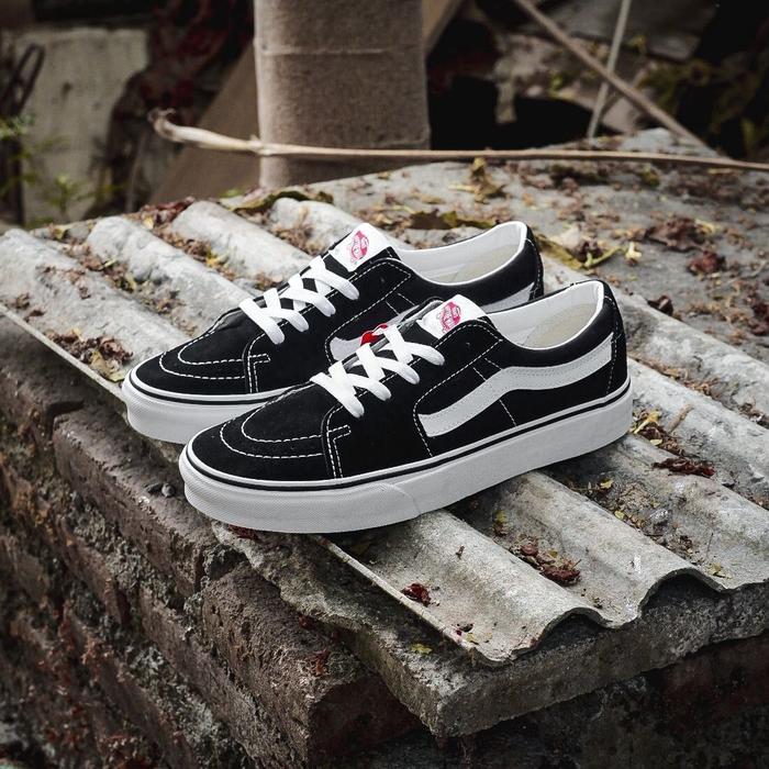 Vans SK8-Low Black White Navya