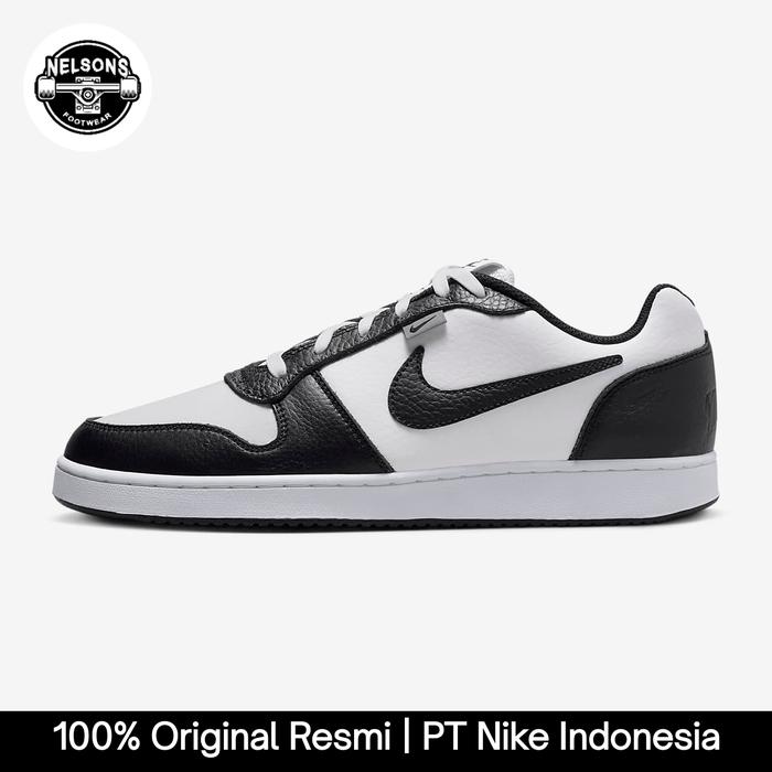 NIKE EBERNON LOW PRM ORIGINAL MENS - WHITE/WOLF GREY/BLACK