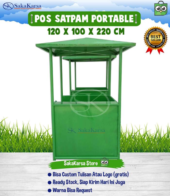 POS SATPAM PORTABLE CUSTOM BERKUALITAS