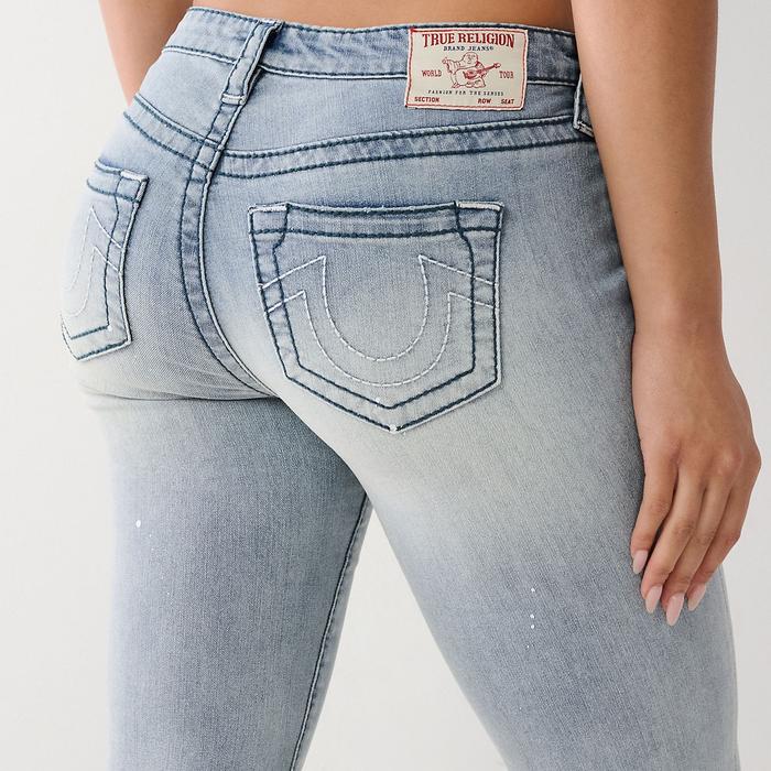 TRUE RELIGION BECCA MID RISE BOOTCUT BIG T WOMEN'S JEANS ORIGINAL
