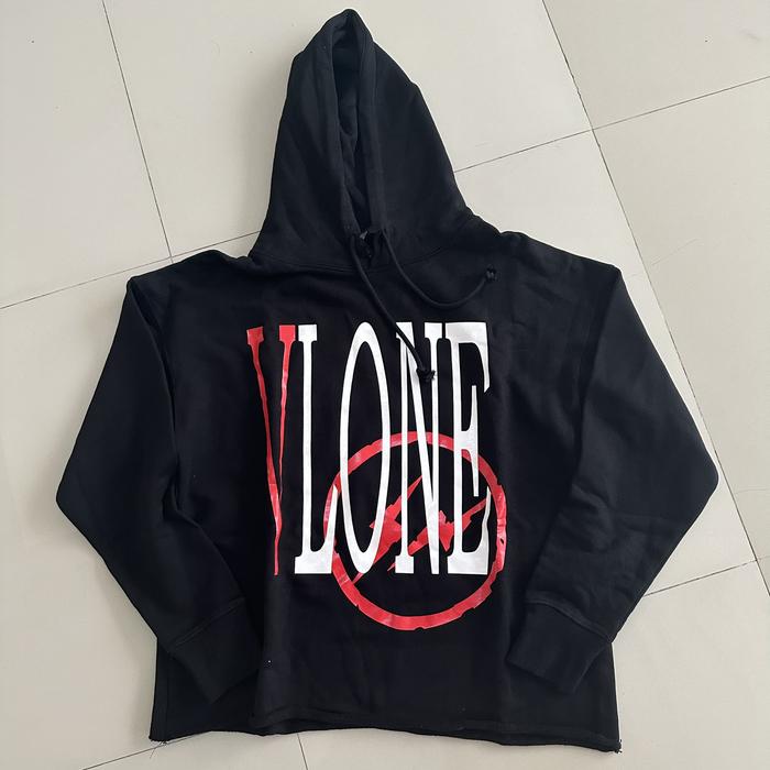 Vlone fragment hoodie (black)