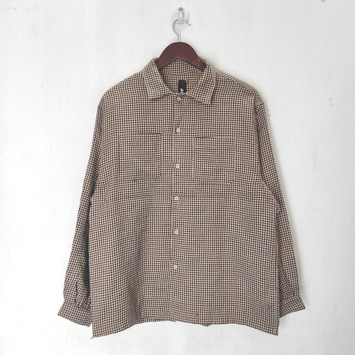Kemeja Adrer size S fit L