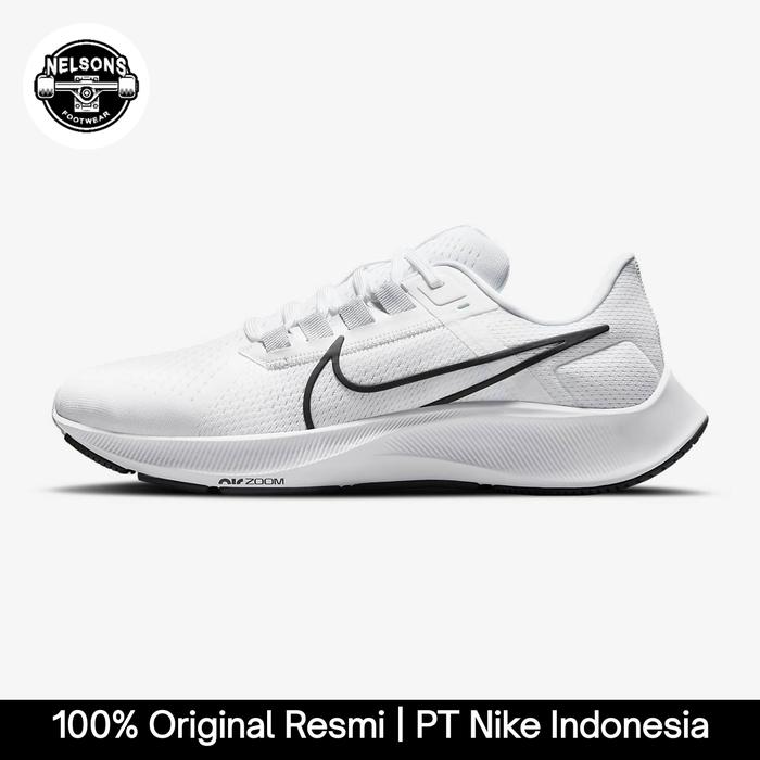 NIKE AIR ZOOM PEGASUS 38 ORIGINAL MENS - WHITE/BLACK/PURE PLATINUM