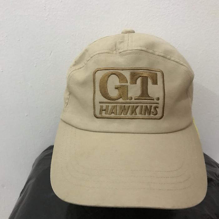 Topi 7 panel gt hawkins coklat
