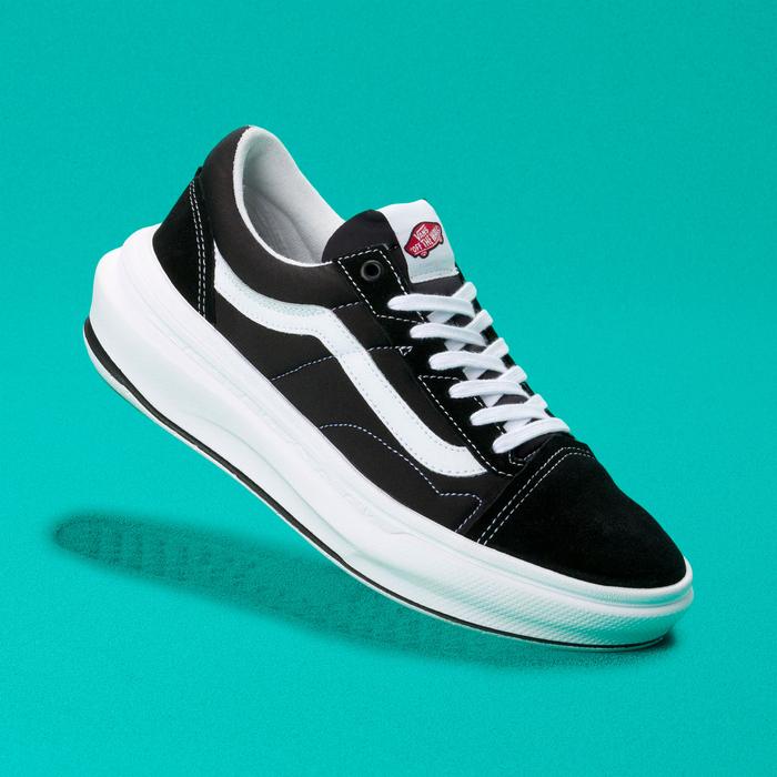 VANS OLDSKOOL OVERT CC COMFYCUSH BLACK WHITE BNIB 100% ORIGINAL