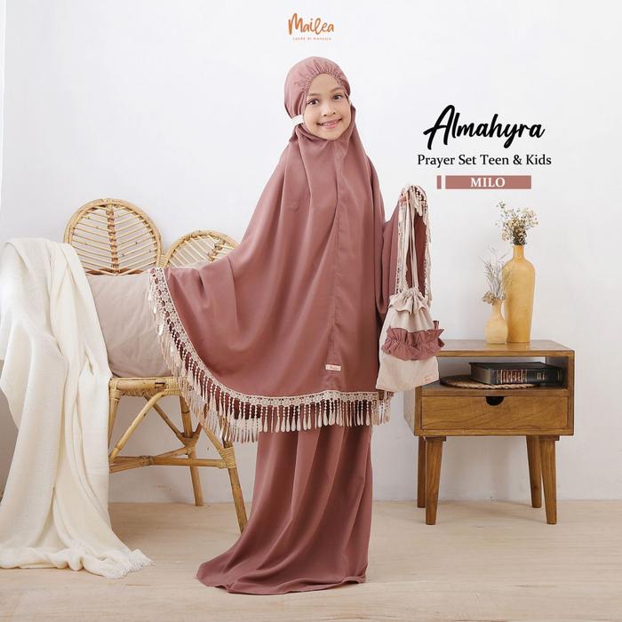 Mailea Almahyra Prayer Set Teen (Remaja) Mukena Set - MILO