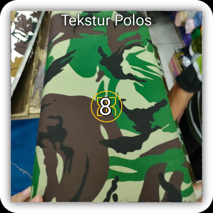Kain loreng Kostrad - bahan ripstok TNI - kain ripstop seragam kostrad