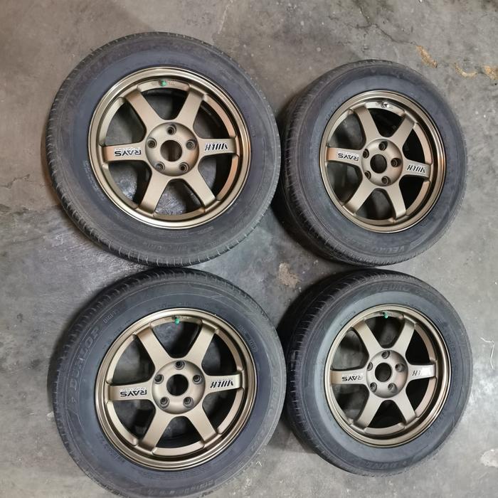 velg Volkrays TE 37 OG bronze r16 5x114,3 ori Japan