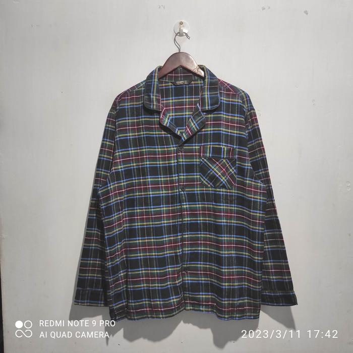 Kemeja Flanel CQR Size XL