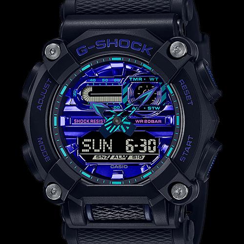 Jam Tangan Casio Gshock Pria GA-900VB-1A Original ga900vb ga900