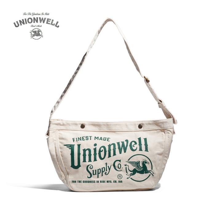 Unionwell Messenger Bags Jake Bag White