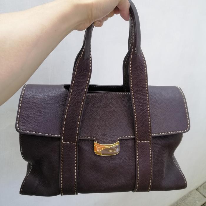 Authentic Bonia Genuine Leather Tote Bag