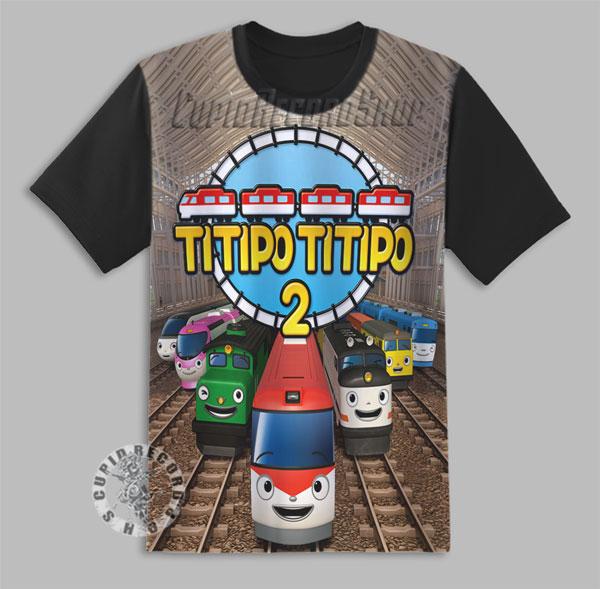 Kaos Titipo titipo Baju anak laki laki perempuan Pakaian anime game V1