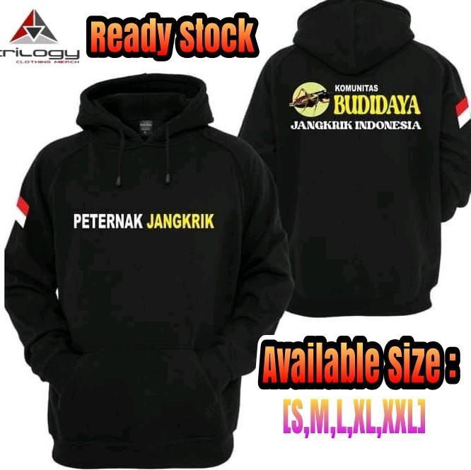 HOODIE JUMPER PETERNAK JANGKRIK KOMUNITAS BUDIDAYA JANGKRIK INDONESIA