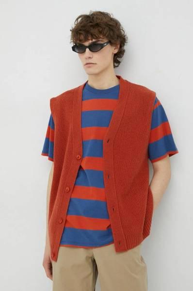 OUTER VEST MENS RINCON BUTTON DOWN VEST ROOIBOS TEA