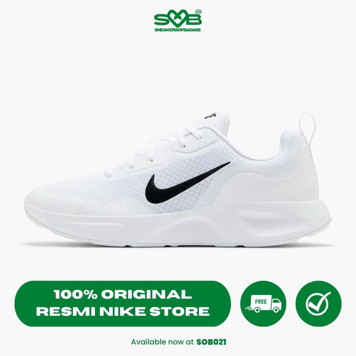 Sepatu Sneakers Nike Men's Wearallday White Black - CJ1682-101