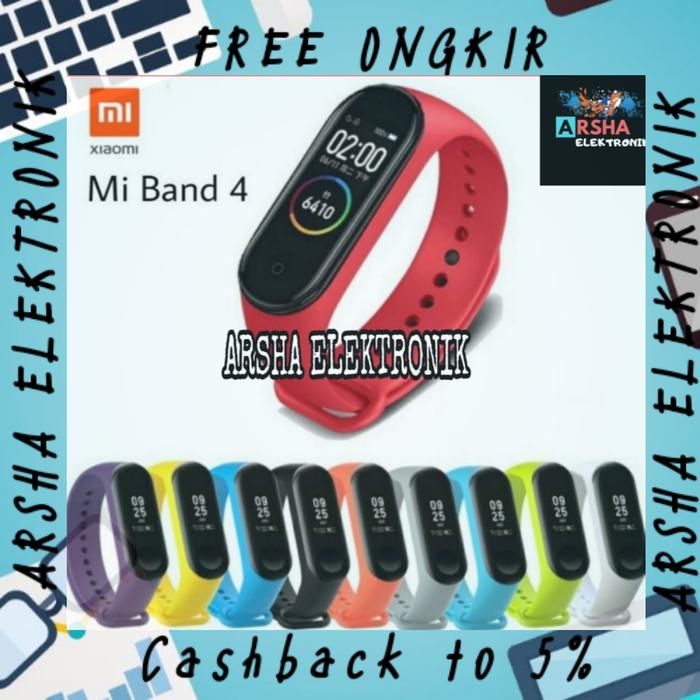 MI BAND 5 GELANG KARET NEW ALL VARIANS / MI BAND 5 ALL COLOUR