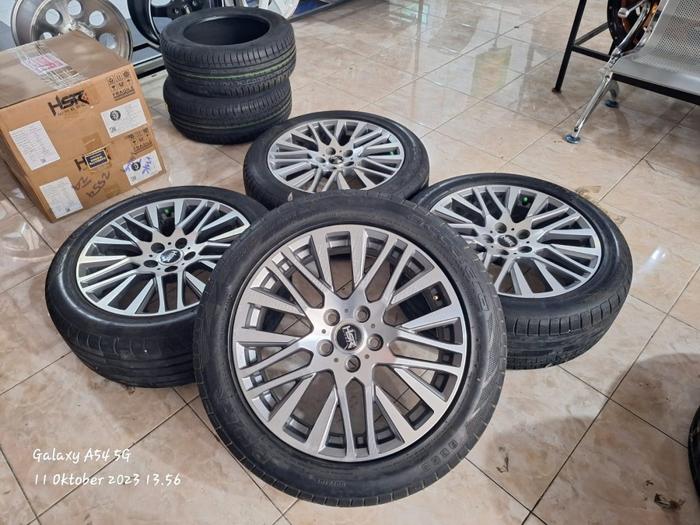 Velg Mobil Bekas HSR R18 Lebar 7.5 Lubang 5 Ban 225 50 R18