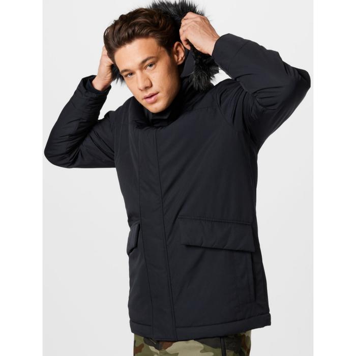 Hollister All-Weather Faux-Fur-Lined Military Parka || Jaket Winter