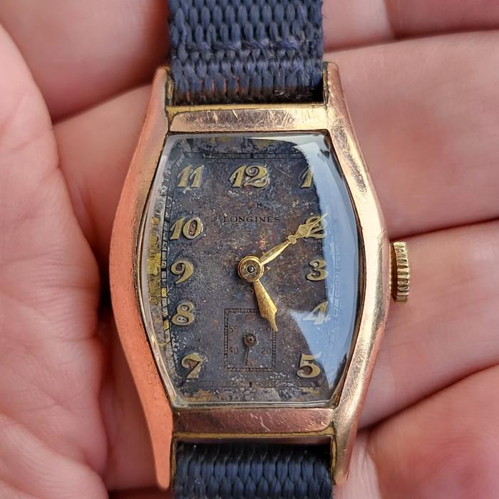 Longines sub second vintage